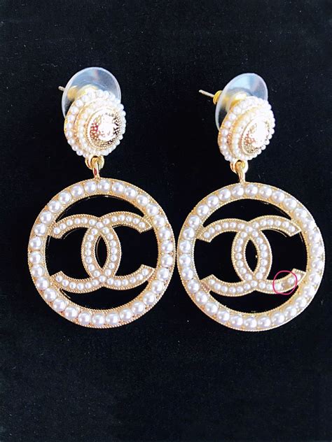 chanel earrings prices|genuine chanel earrings.